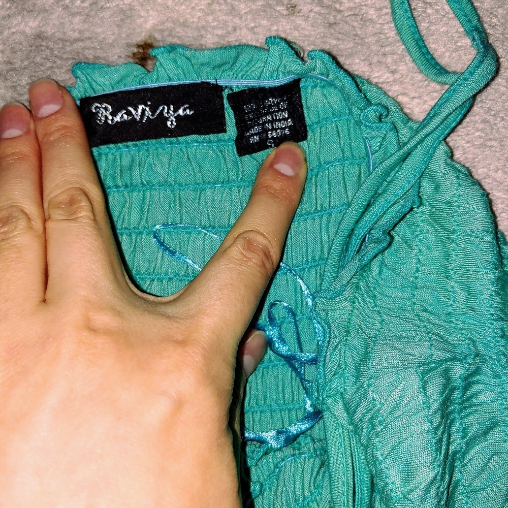 NWOT Raviya Halter Maxi Dress - Picture 4 of 7